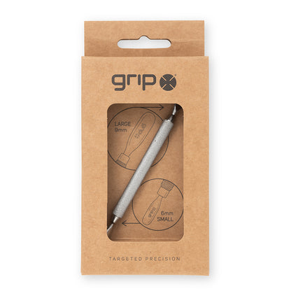 GRIP® Cuticle Pusher Double Ended Stainless Steel Grip Beauty Tools