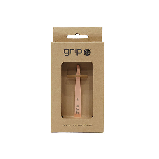 GRIP® Tweezer Slanted Tip Rose Gold R1