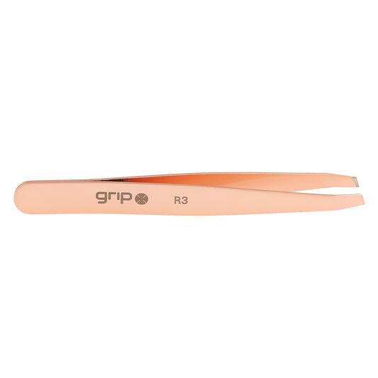 GRIP® Tweezer Claw Slanted Tip Rose Gold R3