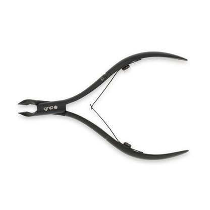 Matte Black Cuticle Nipper Stainless Steel GRIP® Beauty Tools