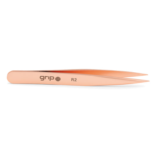 GRIP® Tweezer Pointed Tip Rose Gold R2