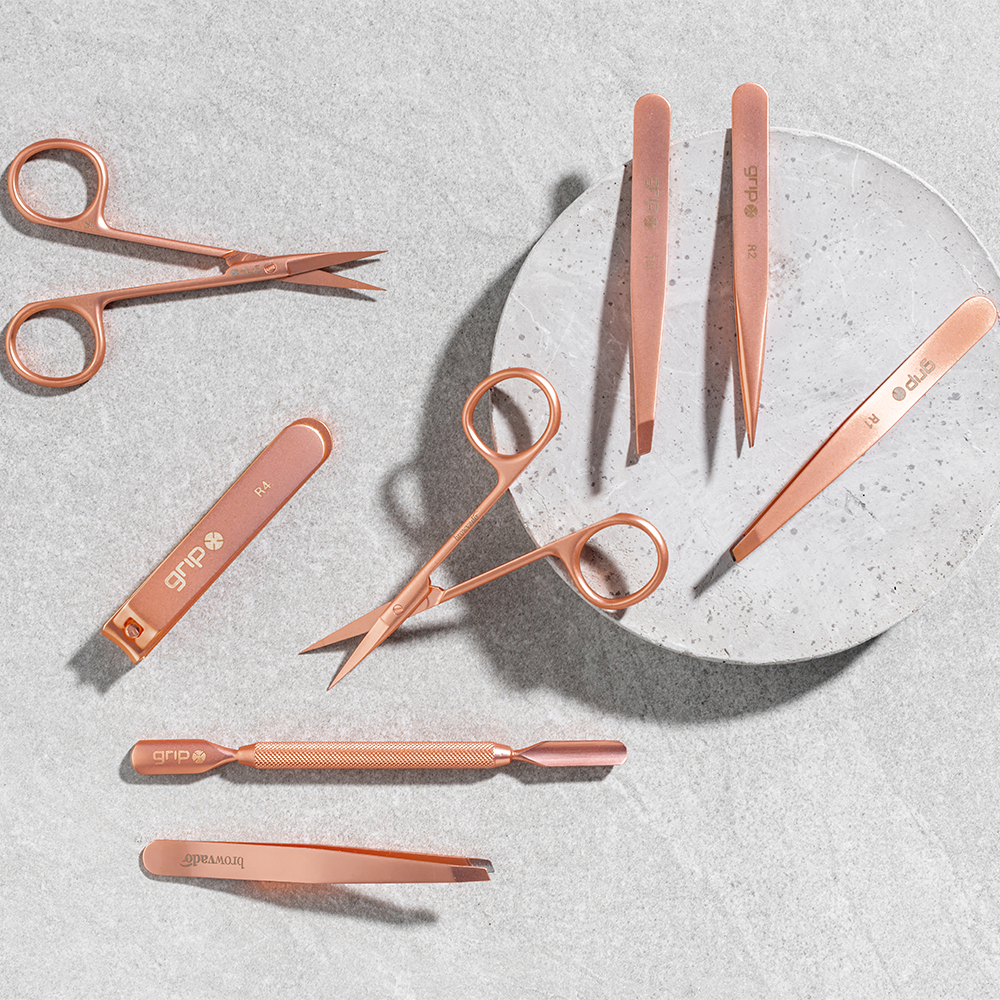 GRIP® Nail Clipper Rose Gold R4 Grip Beauty Tools