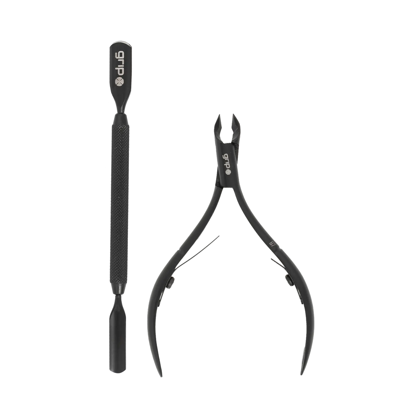 GRIP® Cuticle Duo - Matte Black Grip Beauty Tools