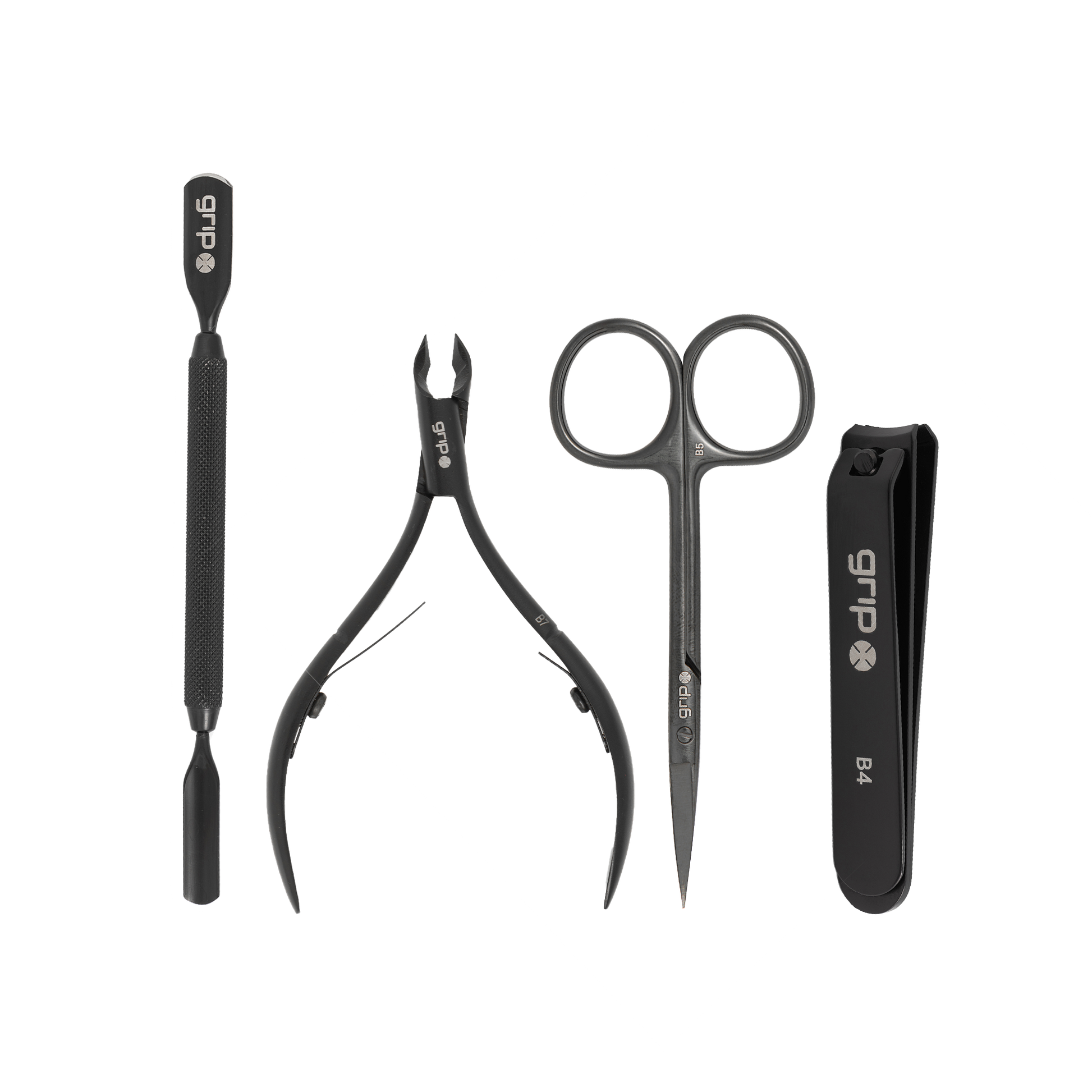 GRIP® Essential Manicure Kit - Matte Black Grip Beauty Tools