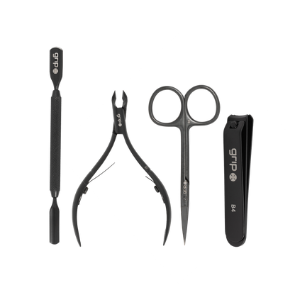 GRIP® Essential Manicure Kit - Matte Black Grip Beauty Tools