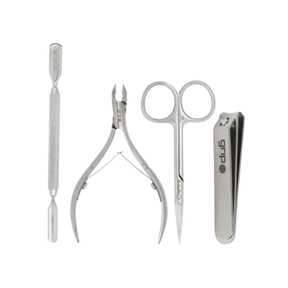 GRIP® Essential Manicure Kit - Stainless Steel Grip Beauty Tools