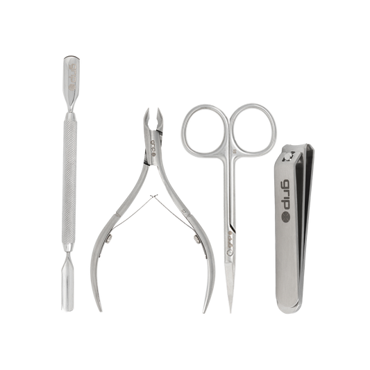 GRIP® Essential Manicure Kit - Stainless Steel