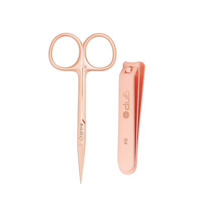 GRIP® Nail Duo - Rose Gold Grip Beauty Tools